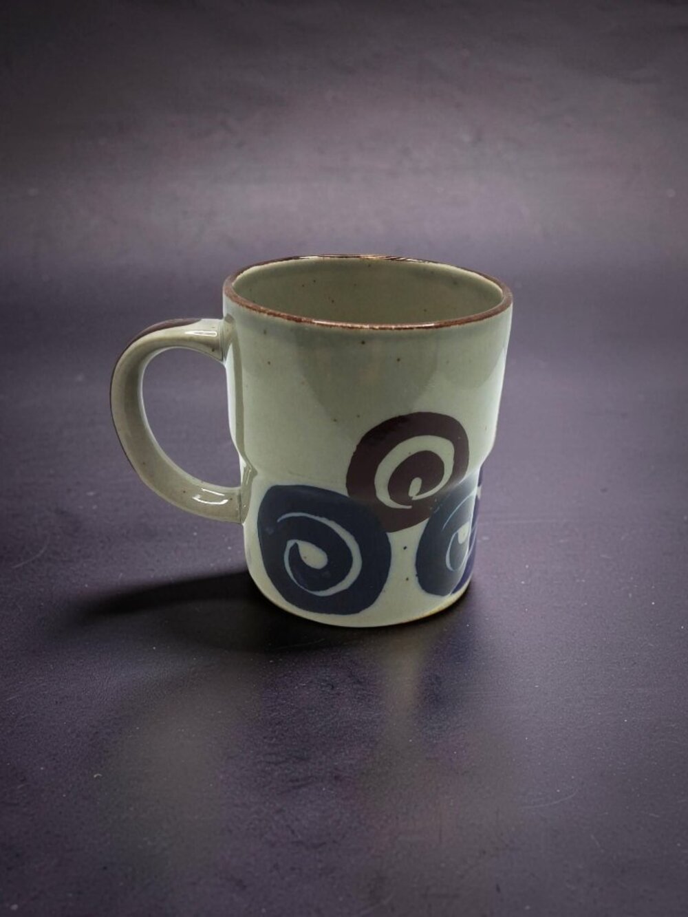 vintage hearthside potters pride japan handcrafted Tan,Brown Stoneware coffee mu - Picture 6 of 16
